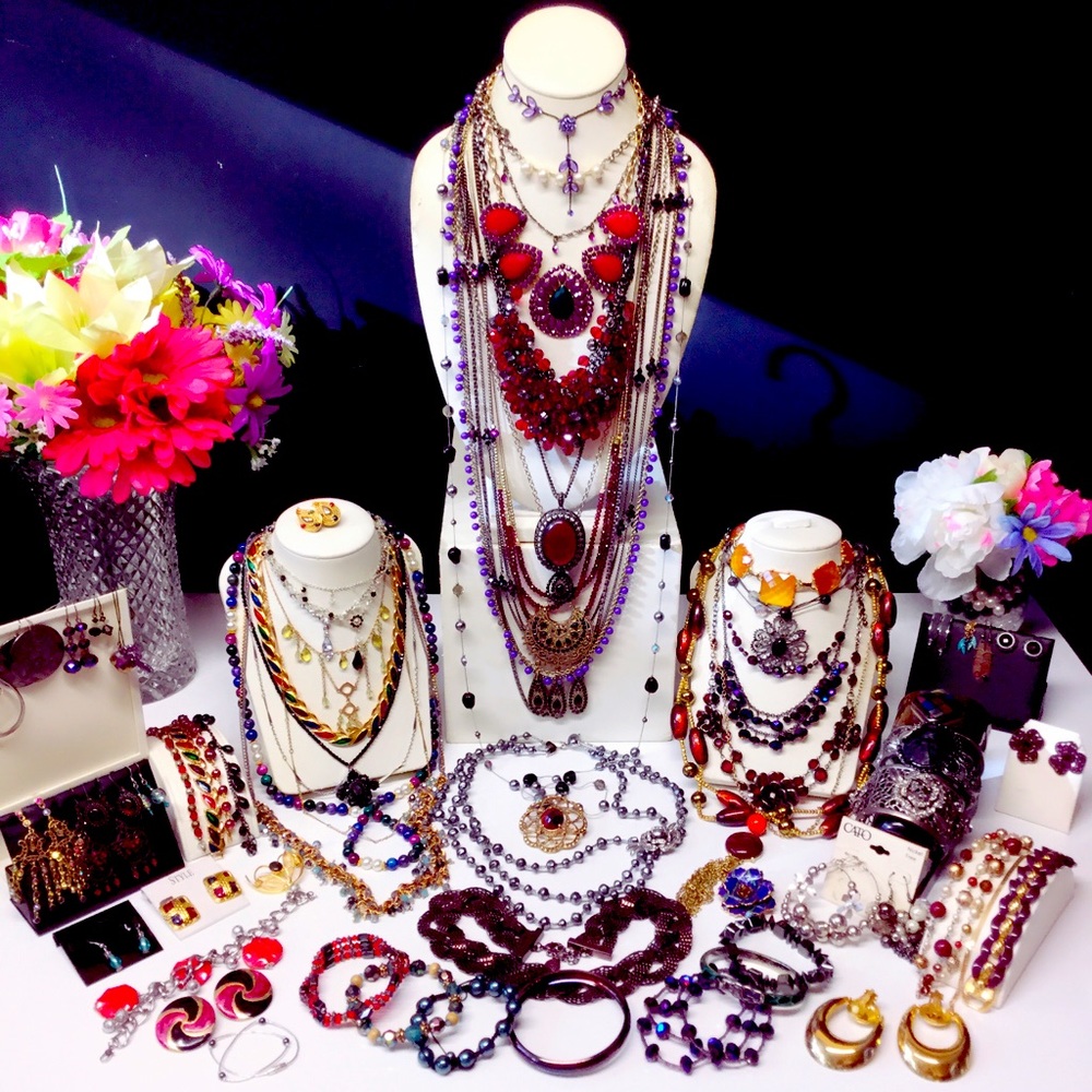 Many Designer signed jewelry lot